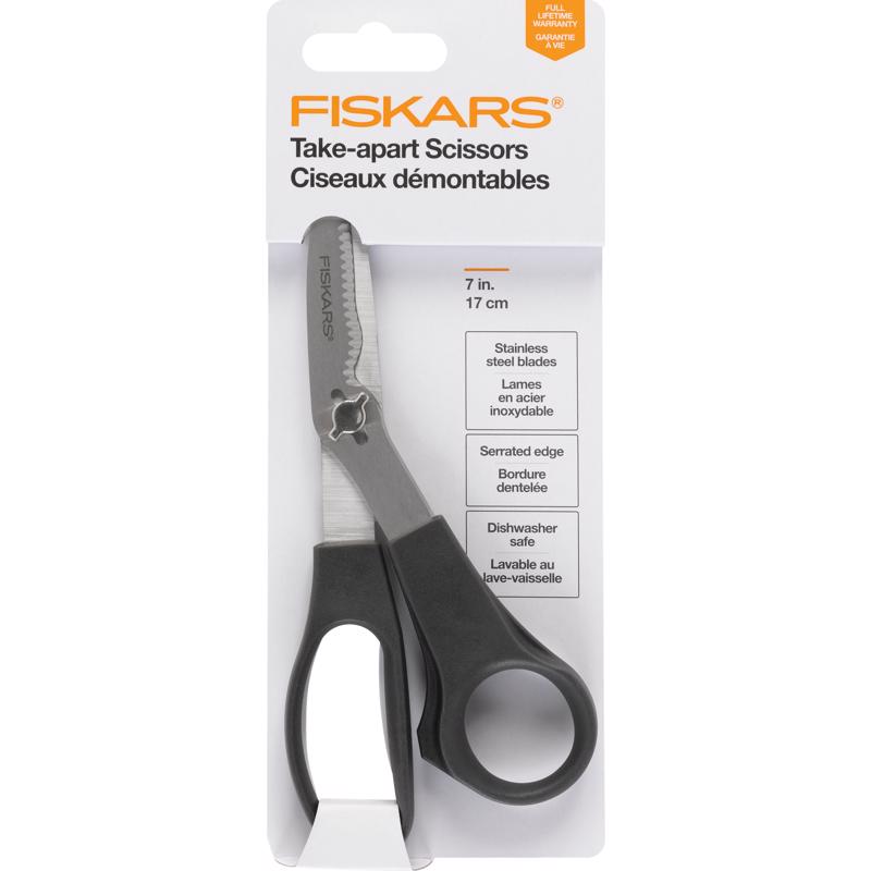 Fiskars 4 in. L Stainless Steel Kitchen Scissors 1067271 1 pc