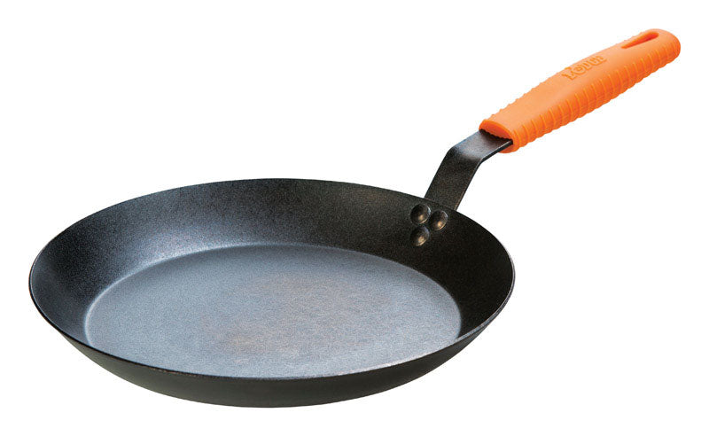 Lodge Steel Skillet 12 in. Black CRS12HH61
