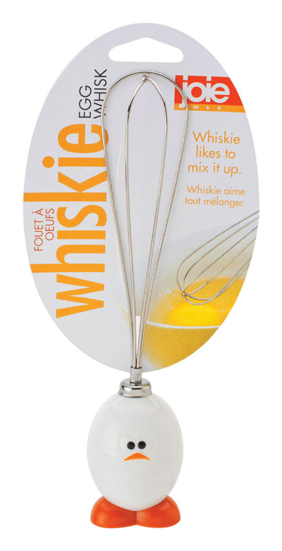 Joie Whiskie Egg White/Silver Plastic/Stainless Steel Whisk 96019