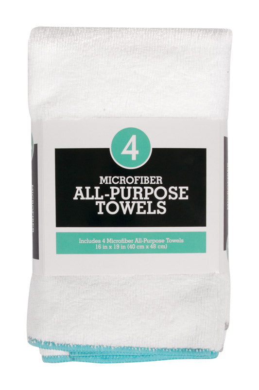 Ritz White Microfiber Solid Kitchen Towel 90122 4 pk, Case of 6