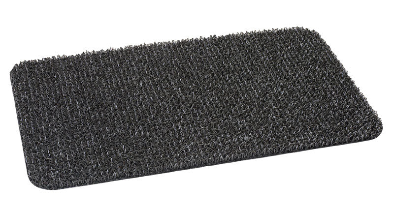 GrassWorx Clean Machine 18 in. W X 30 in. L Flint Flair Astroturf Door Mat 10372029