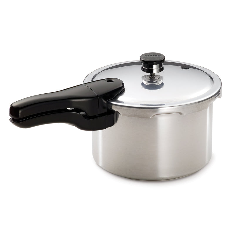 Presto Polished Aluminum Pressure Cooker 4 01241