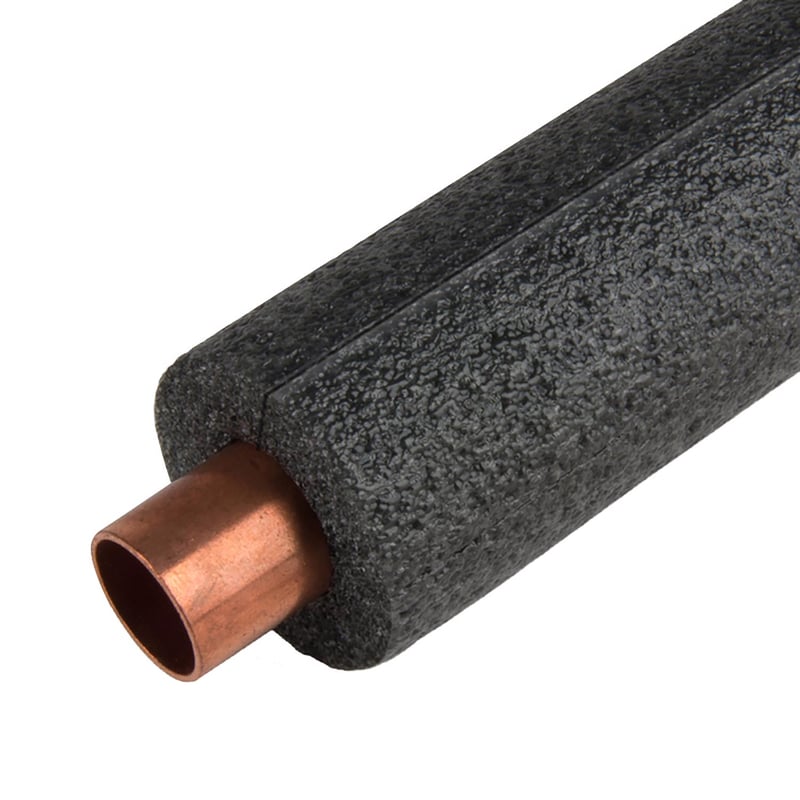 Armacell Tundra 1 in. X 6 ft. L Polyethylene Foam Pipe Insulation PR12118UWTU0, Pack of 30