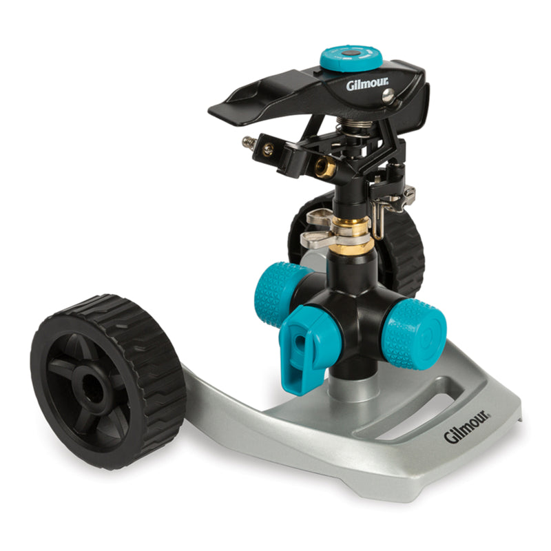 Gilmour Plastic Wheeled Base Impact Sprinkler 5800 sq ft 831673-1011 1 pk