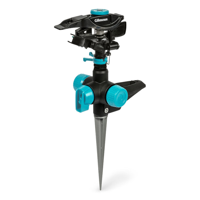 Gilmour Metal Spike Base Impact Sprinkler 5800 sq ft 821933-1011 1 pk
