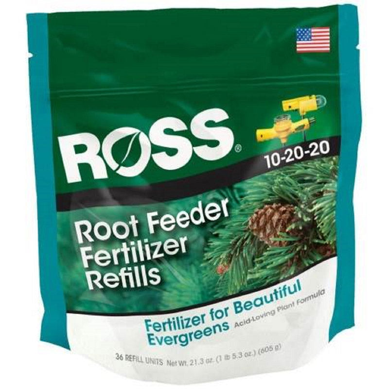 Ross Acid-Loving Plants 10-20-20 Root Feeder Fertilizer Refills 14266 36 ct