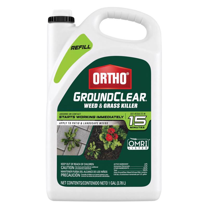 Ortho GroundClear Weed and Grass Killer Refill RTU Liquid 1 gal 4613525