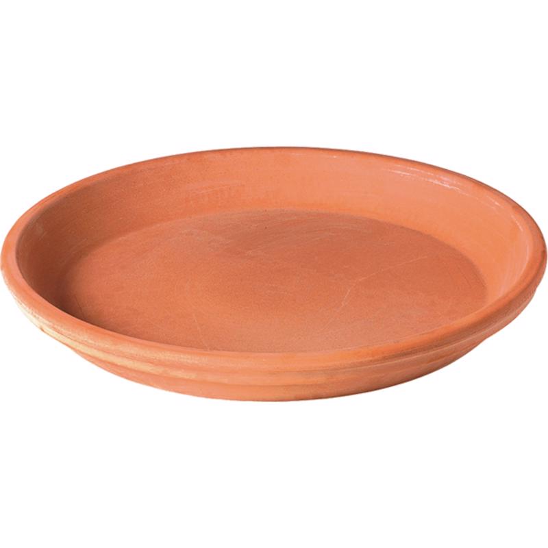 Deroma 0.95 in. H X 6.19 in. W X 6.19 in. D X 6.19 in. D Clay Sottovaso Plant Saucer Terracotta 8715WPZ