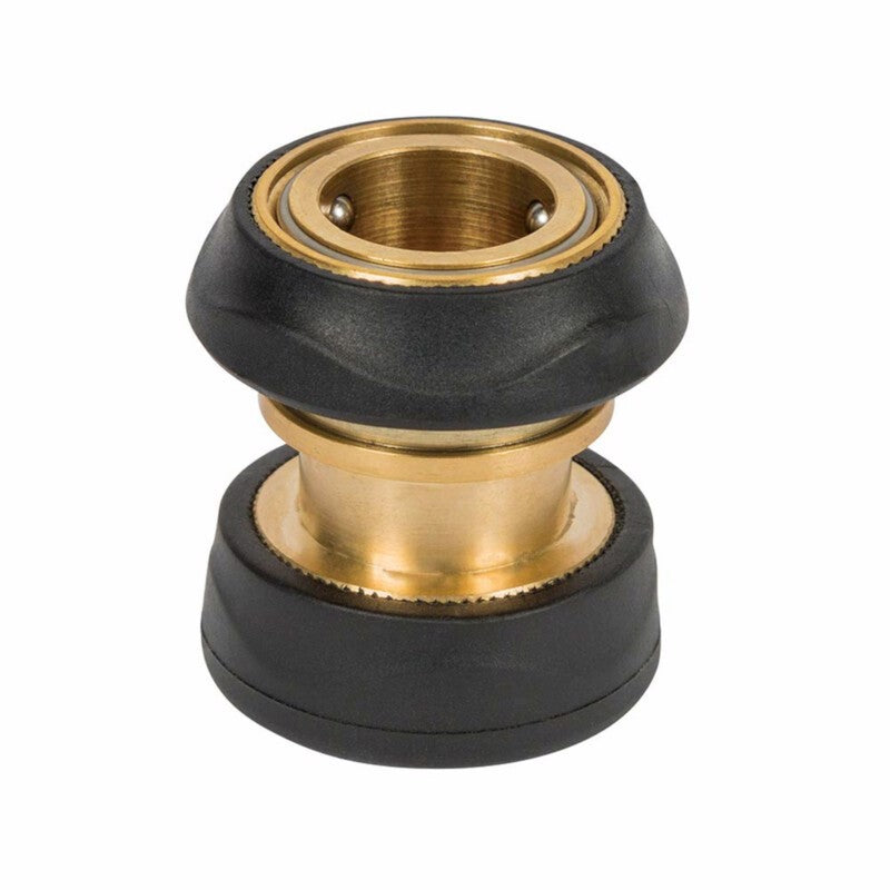Gilmour Heavy Duty 0.63 in. Brass Threaded Female Quick Connector 871554-1002