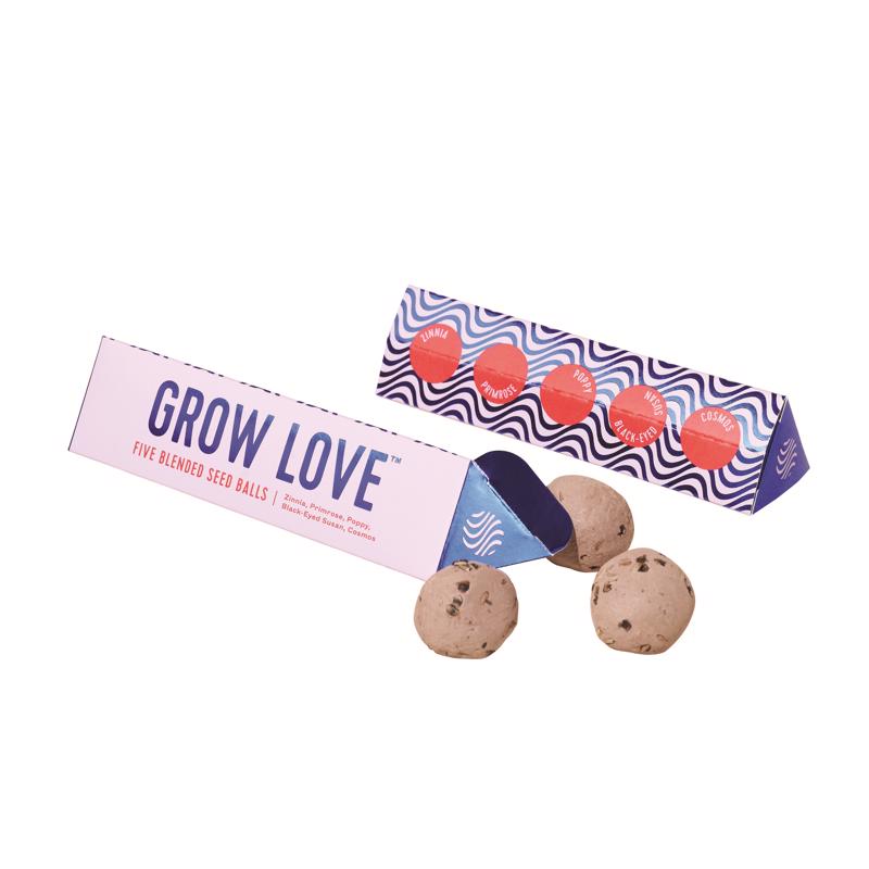 Modern Sprout Grow Love Wildflower Mix Seed Balls MS-PG-1044 1 pk, Pack of 6