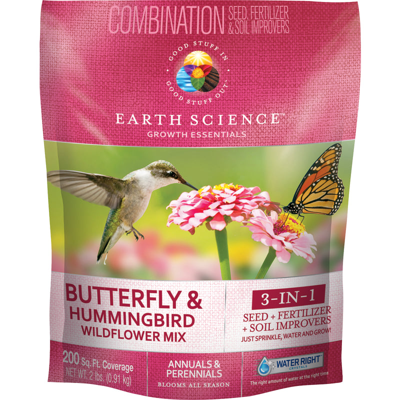 Earth Science Growth Essentials Full Sun Fertilizer, Seed & Soil Improver 2 lb 12138-6, Pack of 6