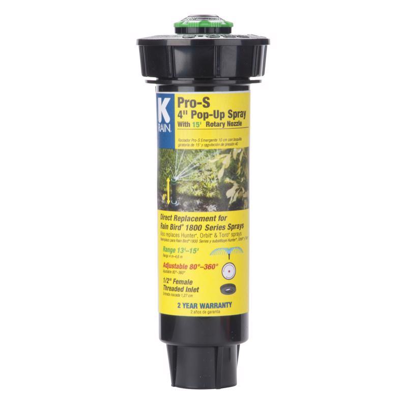K Rain Pro S 4 in. H Adjustable Pop-Up Spray Head 30651