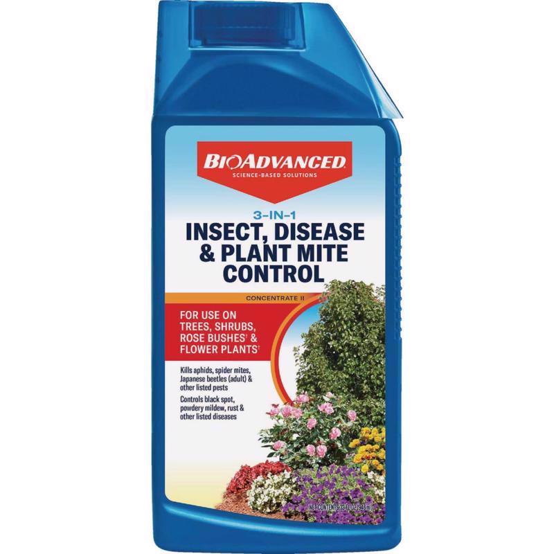 BioAdvanced 3-in-1 Insect Disease & Mite Control Concentrate 32 fl. oz. 820065B