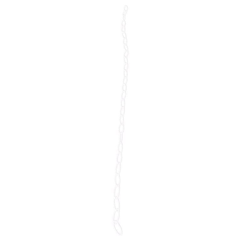 Living Accents White Steel 36 in. H Sturdy Extender Chain 58023 1 pk