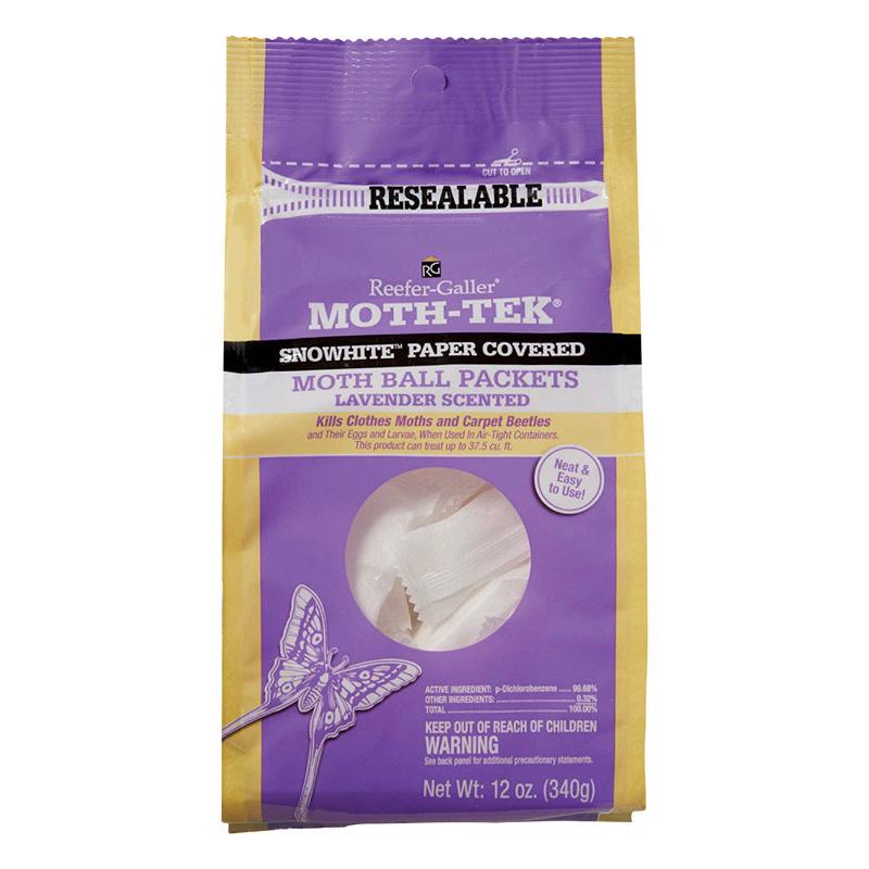 Reefer-Galler Moth-Tek Moth Balls 12 oz 2112.6T