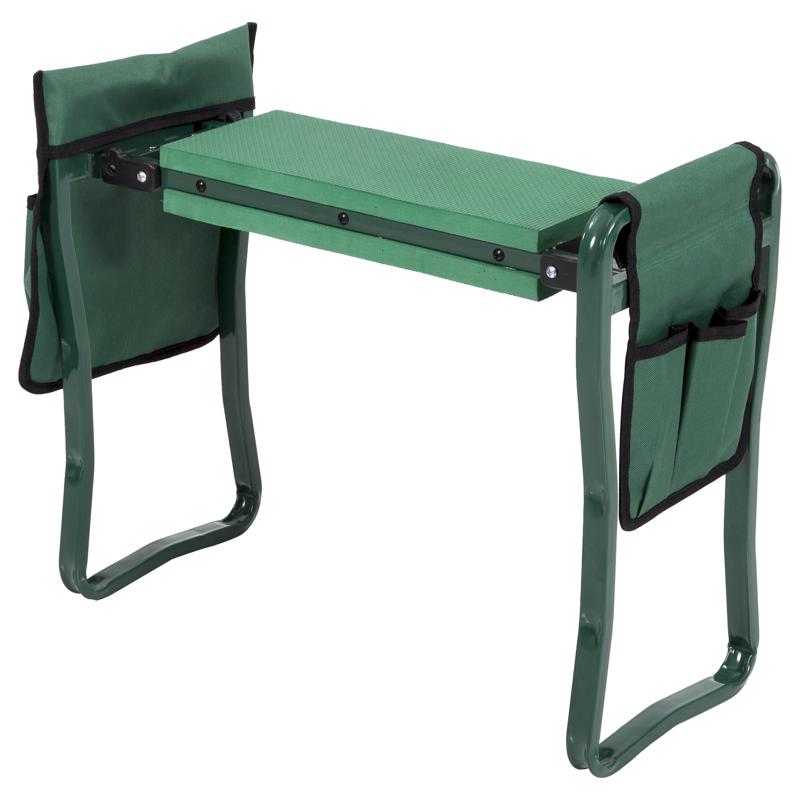 Seina 10.24 in. W X 5.5 in. D Green Garden Kneeler/Seat GKP-100