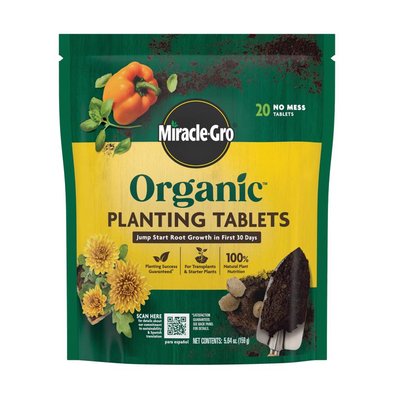 Miracle-Gro Organic Tablets Plant Food 3784510 20 ct