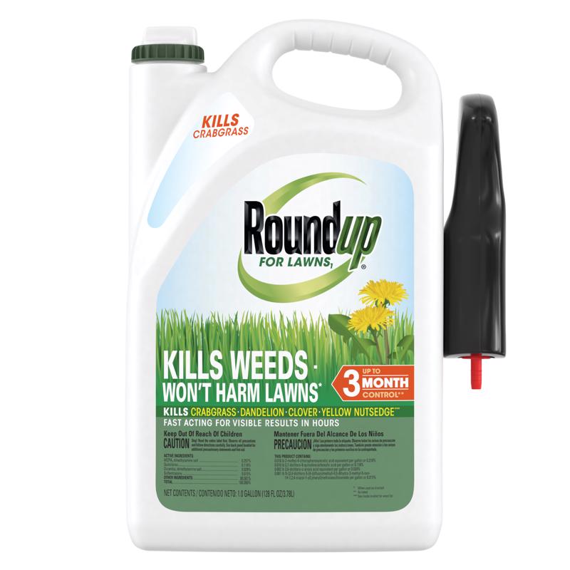 Roundup Lawn and Weed Killer RTU Liquid 1 gal 5021015