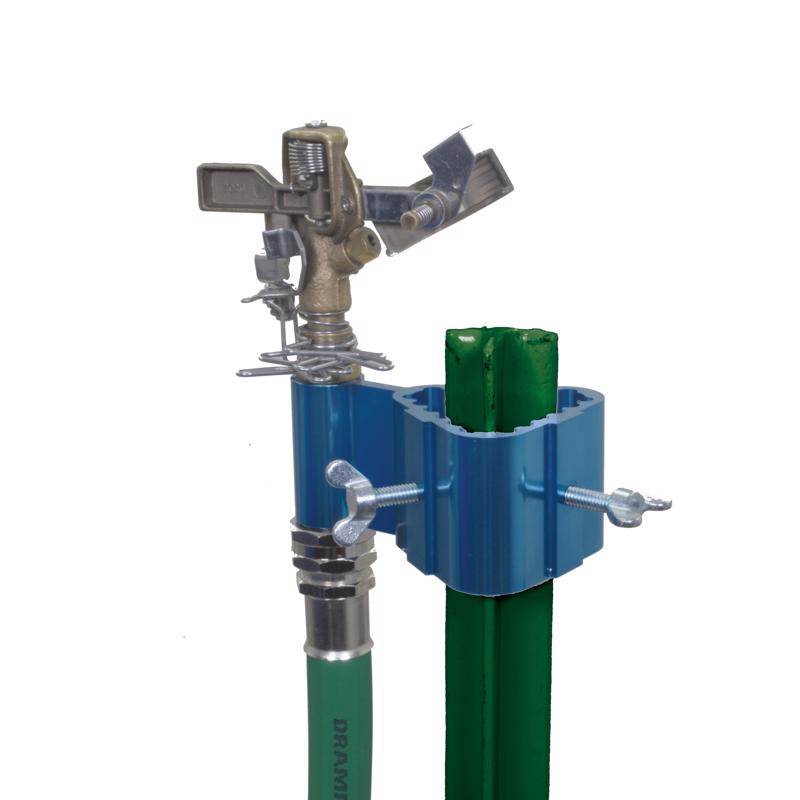 Dramm Colorstorm Aluminum T-Post Base 1-Pattern Impact Sprinkler Head With Stand 70 sq ft 10-15205 1 pk