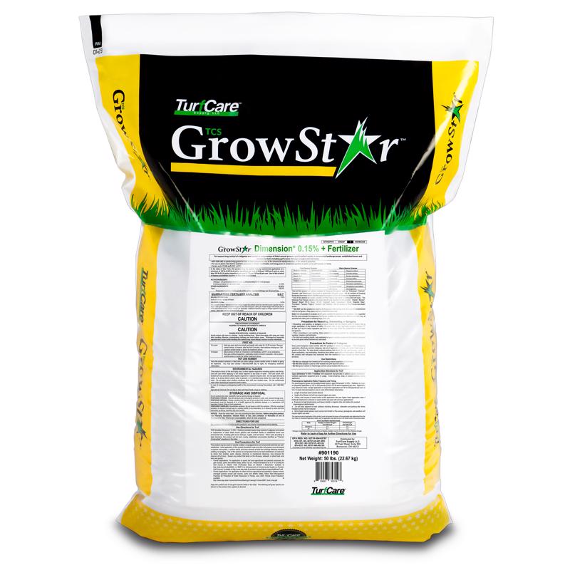 GrowStar Dimension Crabgrass Preventer Lawn Fertilizer For All Grasses 17240 sq ft — Spring 901190