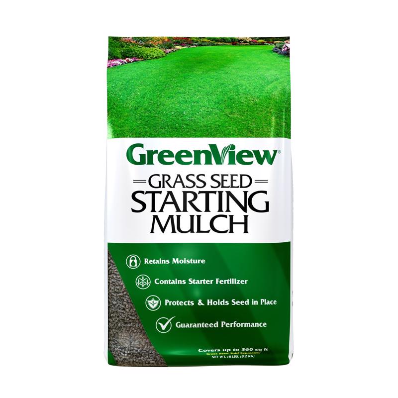 GreenView Fairway Formula All Grasses Sun or Shade Grass Seed Starting Mulch 18 lb 2329906
