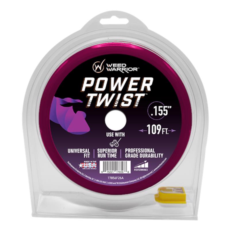 Weed Warrior .155 in. D X 109 ft. L Trimmer Line 17856