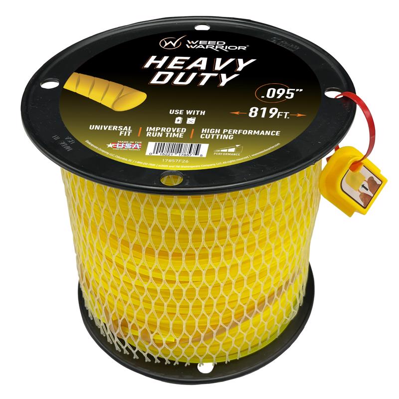 Weed Warrior Professional Grade .095 in. D X 819 ft. L Trimmer Line 17857