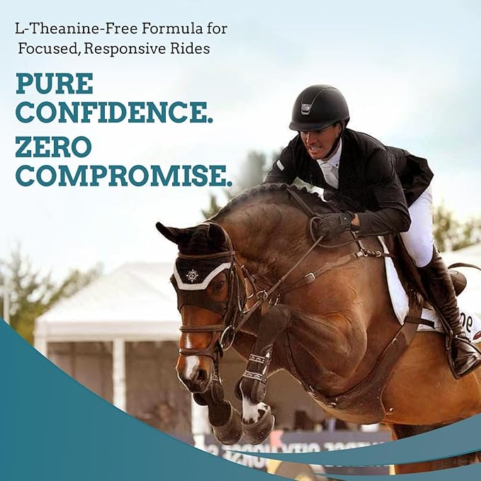 SynNutra Equine SynChill Pure 12-Pack – Non-Sedative Disposition Support for Horses – Plant-Based, L-Theanine-Free Formula for Calm, Confident Performance – 100% Natural & Competition Safe