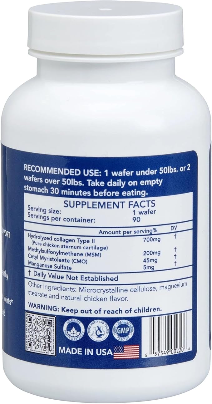 Animal Joint Health-for Pets & Horses-Collagen Type II Plus H.a
