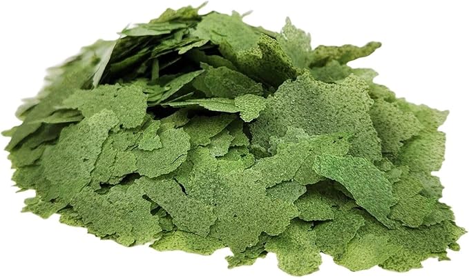Aquatic Foods Inc. 30% Spirulina Premium Flakes for African Cichlids, All Central and South American Cichlids, Koi, Pond Fish, All Community Tropical Fish...WL…3-lbs Poly Bag