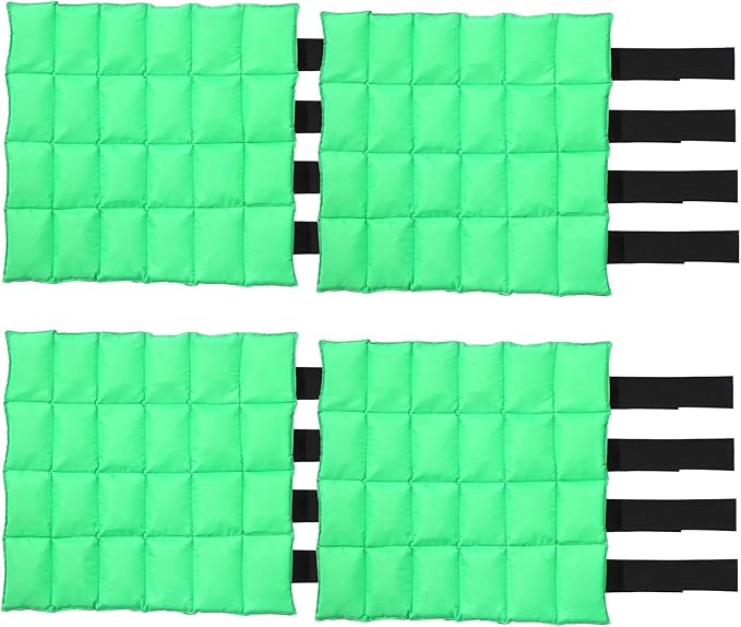 Reusable Gel Horse Ice Boots (Set of 4) - Adjustable Leg Wraps for Cooling Relief on Hocks, Knees & Ankles, Durability & Cooling in Active Horses