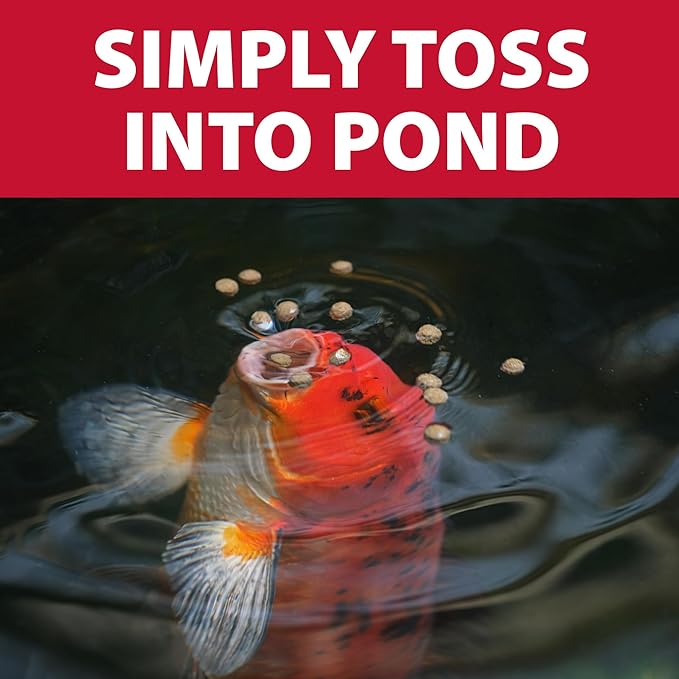 The Pond Guy Growth & Vibrance Fish Food for Show Quality Koi & Goldfish, Premium Protein Floating Pellets for Balanced Nutrition, 12 lbs