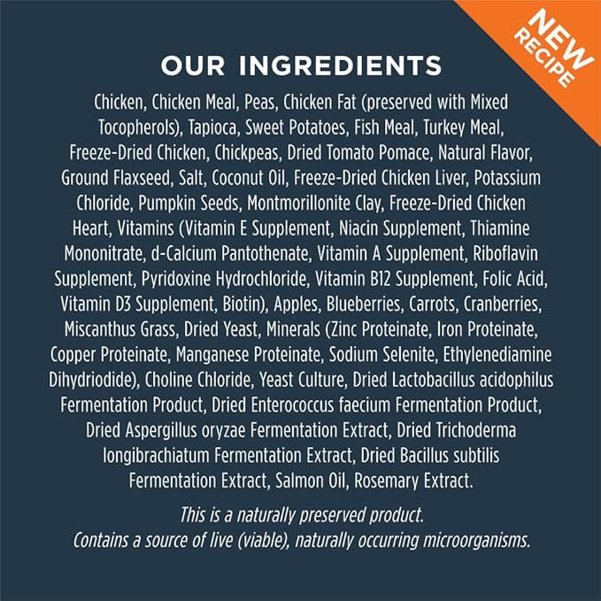 Instinct Raw Boost Small Breed, Natural Dry Dog Food with Freeze Dried Pieces, High Protein, Grain Free Recipe - Real Chicken, 10 lb. Bag