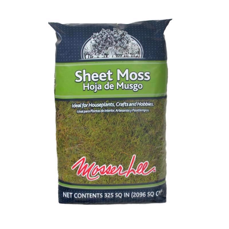 Mosser Lee Organic Green Sheet Moss 325 sq in ML0460