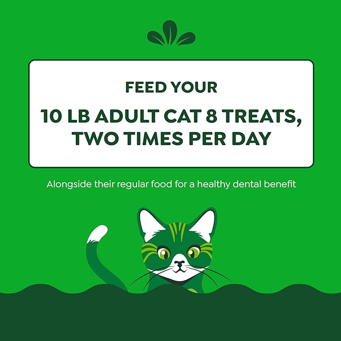 Greenies Feline Adult Dental Cat Treats, Savory Salmon Flavor, 21 oz. Tub