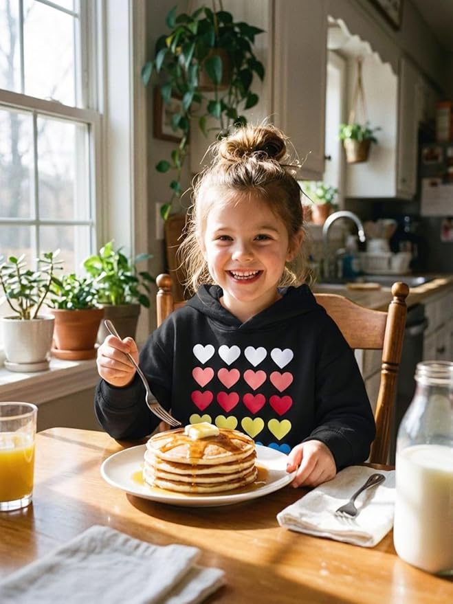 WELAKEN Sweatshirts for Girls Toddler & Kids II Little Girl's Pullover Tops Sweaters & Hoodies