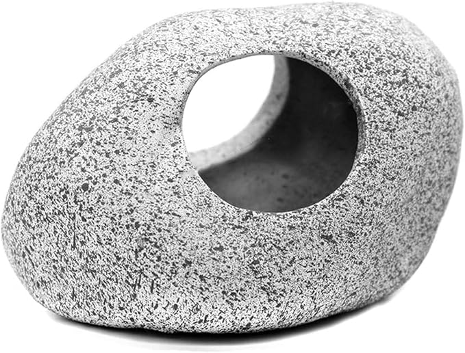 XMHF Aquarium Decoration Rock Caves, Hideaway for Shrimp Cichlid Hiding Breeding Spawning, Professional Hideout Decor for Fish