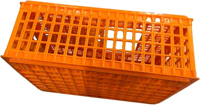 Poultry Carrier Crate Plastic Chicken Transport Crate Carrier Cage for Poultry Chicken Bird Duck