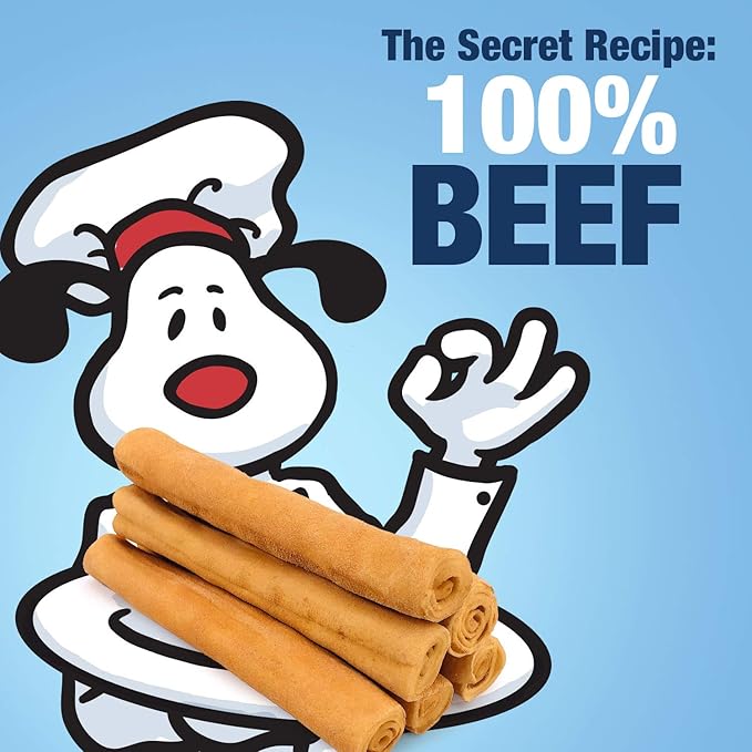 ValueBull USA - Rawhide Twists for Small Dogs, 5 Inch, Smoked, Varied Thicknesses, 200 Count Bulk Pack - Natural & Safe, USA Beef Hide, Long Lasting, Chemical Free, No Artificial Flavors
