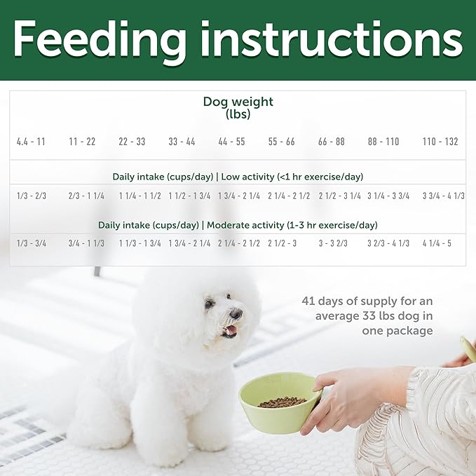 Nature's Protection Dry Dog Food for Puppy & Adult - High Protein Tear Stain Formula - Hypoallergenic Kibble for Small, Medium & Large Breed Dogs with Light Fur (Superior Care - Insect, 22 lb)