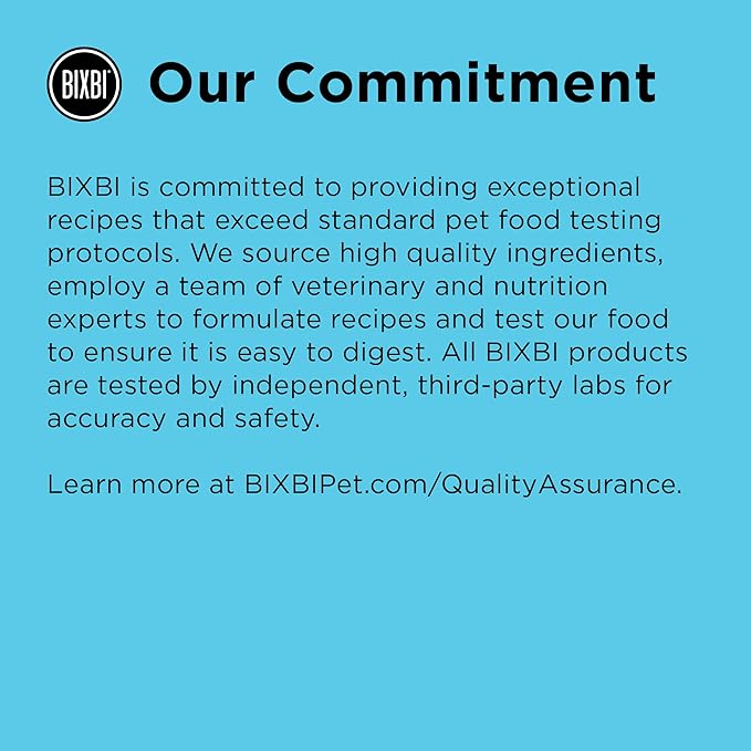 BIXBI Liberty Grain Friendly Dry Dog Food, Rancher's Red Recipe, 22 lbs - Fresh Meat, No Meat Meal, No Fillers - Gently Steamed & Cooked - No Soy, Corn, Rice or Wheat for Easy Digestion - USA Made