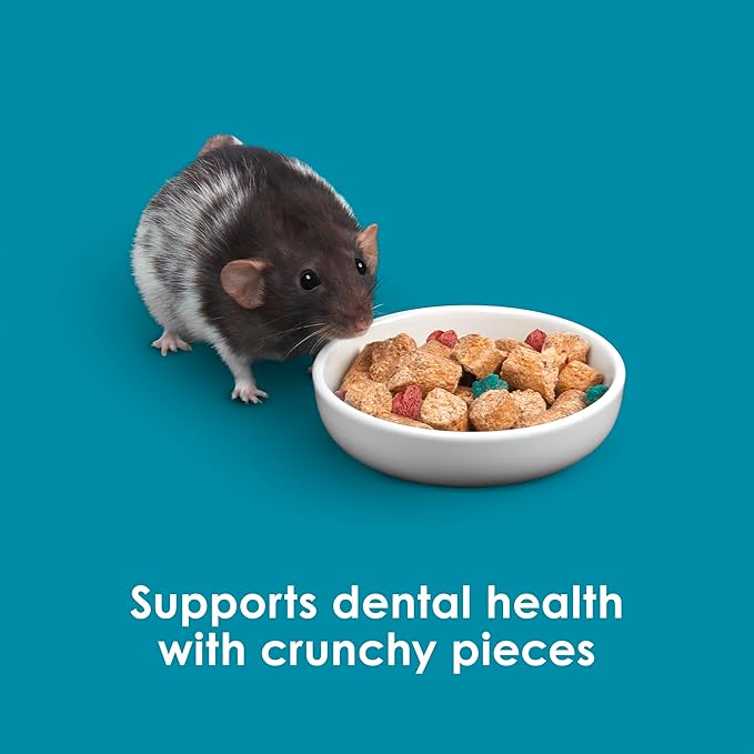 Kaytee Forti-Diet Pro Health Nourish+Protect Mouse, Rat & Hamster Food, Comprehensive Nutrition Backed by Science, Digestive Health, Immune Support, 20 Pounds