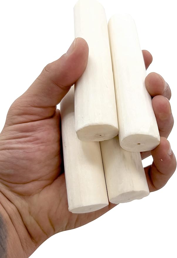 5502 Natural Sola Log PK12 - Handcut Natural Bird Foot Toys, Crafted from air Dried sola Wood, Lightweight, Superb Foraging Toys, Versatile, Break Apart, Great Fun for Medium and Large Birds
