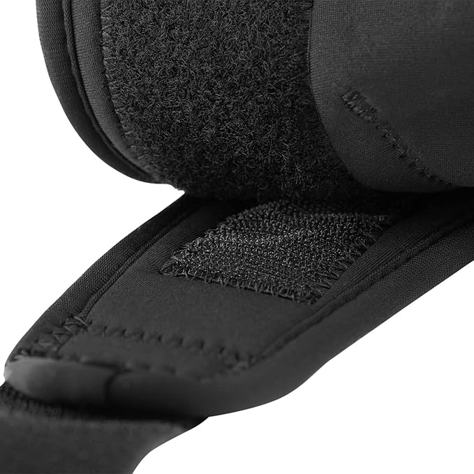 HORZE Brushing Splint Boots for Horses (Pair) - Durable Neoprene, Secure Closure, Lightweight - Black - S