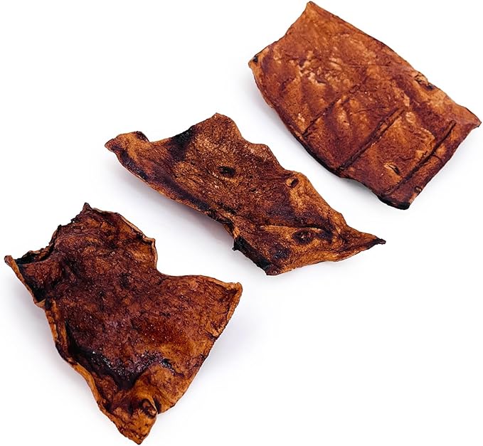 ValueBull USA Rawhide Chips, Natural Beef Flavor, 2 Pound - Natural & Safe, USA Beef Hide, Long Lasting, Chemical Free, No Artificial Flavors