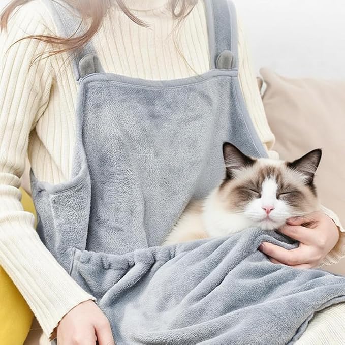 Cat Apron Carrier, Pet Sleeping Bag, Kitten Hands-Free Soft-Sided Carrier Pouch Sling for Small Sized Animals Cat Carrier Pouch Pet Sling Carrier for Small Sized Animals (B,1Pcs)