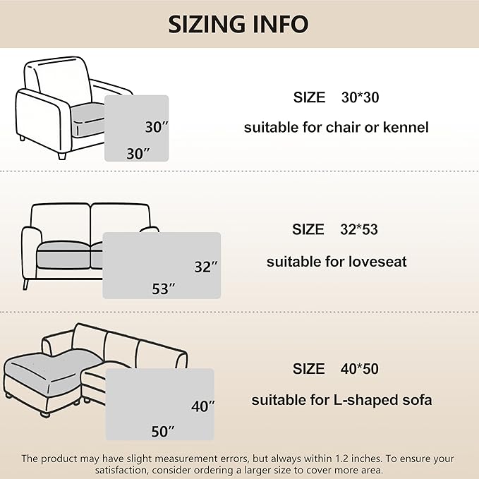 gogobunny 100% Double Sided Waterproof Dog Blanket Soft Pet Bed Cover Reversible Protect Furniture Couch Sofa Car for Puppy Large Dog Cat (Dark Sea Fog/Light Sea Fog, 32x53 Inch (Pack of 1))
