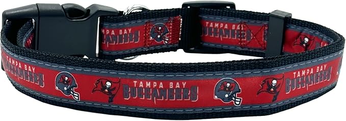 New & Improved Pets First NFL Licensed PET Collar- Heavy-Duty, Strong, and Durable New Dog Collar. Available in 32 Football Teams and 4 Sizes