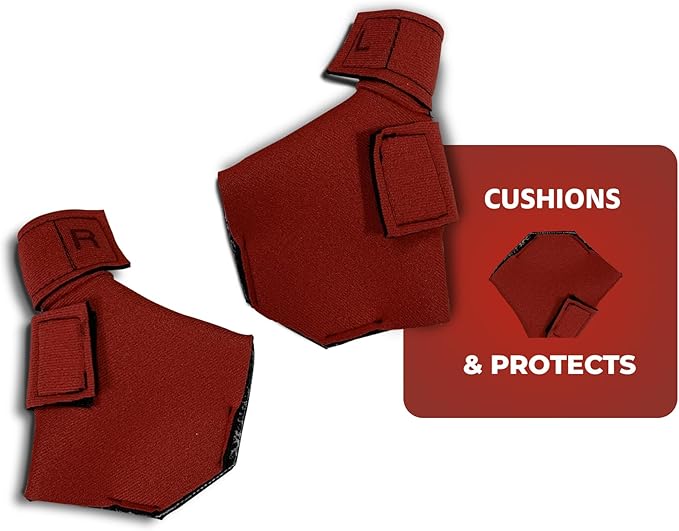 Duck Shoes for Injured Feet – Protective Neoprene Footwear for Ducks, Protective Shoes for Birds with Injured feet, Bumblefoot Relief - Medium, 3.5” Max. Inside Width - Red
