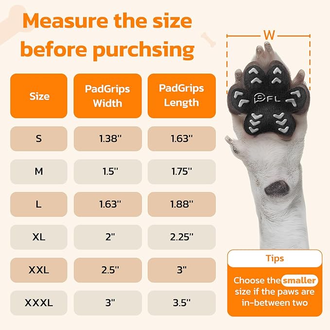 Non-Slip Dog Paw Protector Pads for Senior Dogs, Dog Paw Traction Stickers with Anti-Slip Rubber, Help Dogs Walk on Hardwood Floor, Essentials,Pink 48pcs, XXL for 61-80lbs